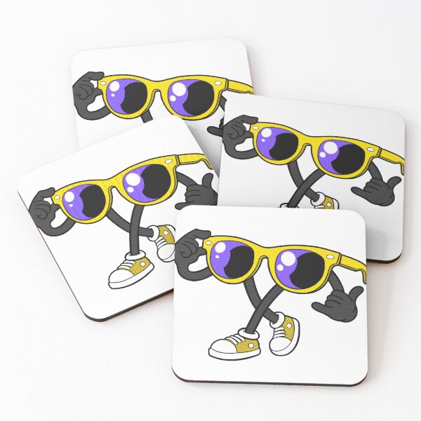 Item preview, Cool Summer Sunglasses Sticker designed and sold by ben.comictell.