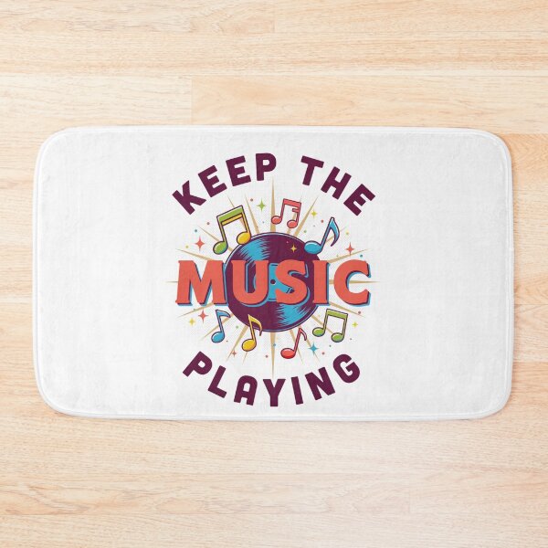 Item preview, Keep The Music Playing – Retro Vinyl Record Music Celebration Design designed and sold by Midnight Veil Designs.