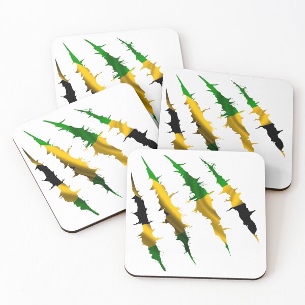Item preview, Scratch me - I bleed Black Green and Gold designed and sold by soca-ality.