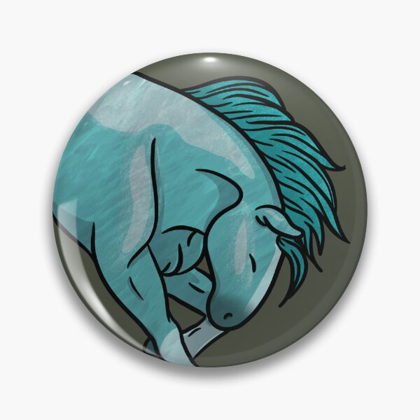 Item preview, Birthstone Bronc: Aquamarine designed and sold by Old Water Cryptid .