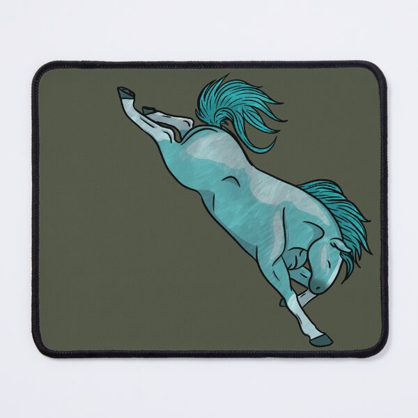 Item preview, Birthstone Bronc: Aquamarine designed and sold by Old Water Cryptid .