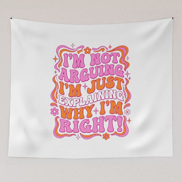 Item preview, Funny I'm Not Arguing Just Explaining  designed and sold by CAMEROVE.