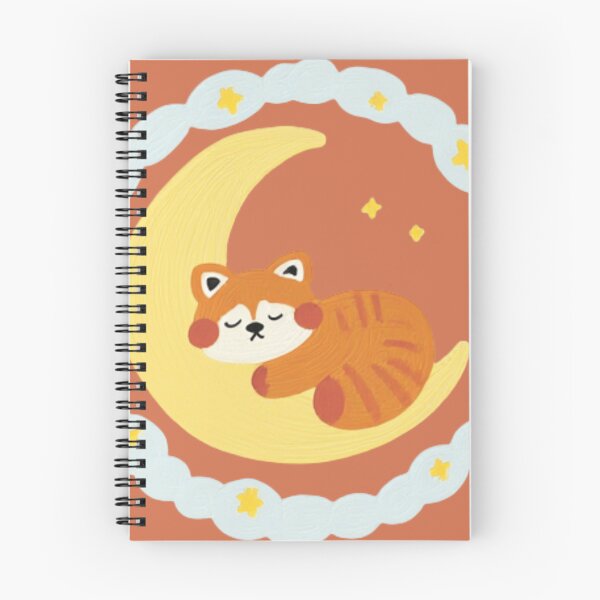 Item preview, Cute Sleeping Fox on the Moon Whimsical Nursery Art designed and sold by The Emoji Vibe.
