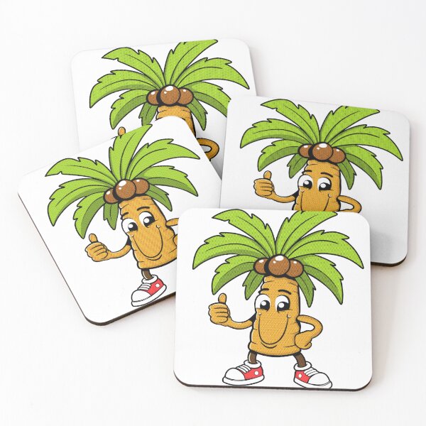 Item preview, Cute Summer Palm Tree Sticker designed and sold by ben.comictell.