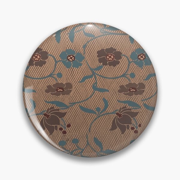 Item preview, Earth Tone Botanical Vines Print designed and sold by The Ravens Ballad.