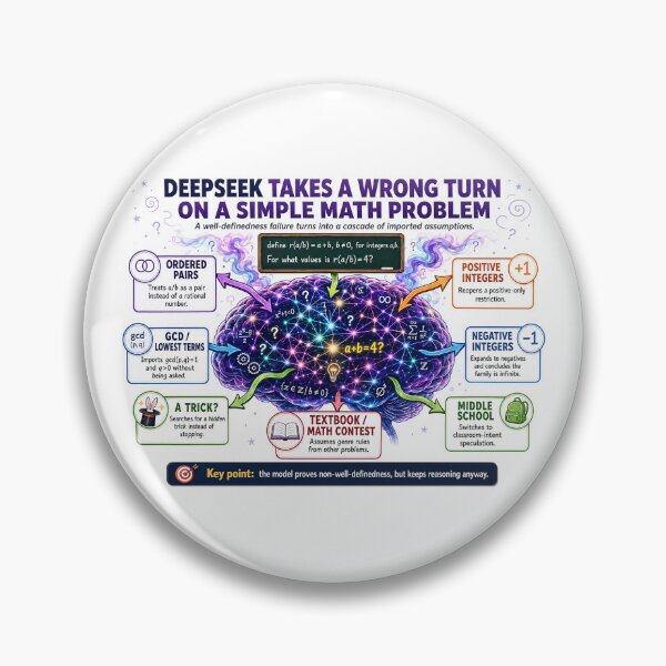 Item preview, Testing AI - we find and document major math flaw - AI does not verify the problem are VALID designed and sold by www.elyunqueprints.store.
