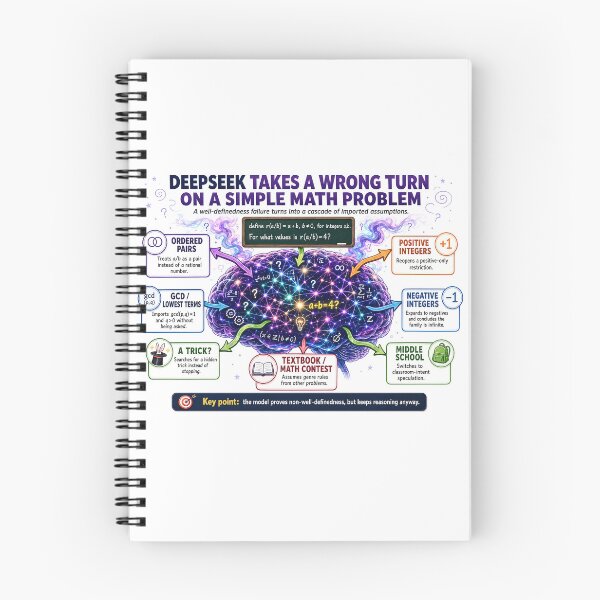 Item preview, Testing AI - we find and document major math flaw - AI does not verify the problem are VALID designed and sold by www.elyunqueprints.store.
