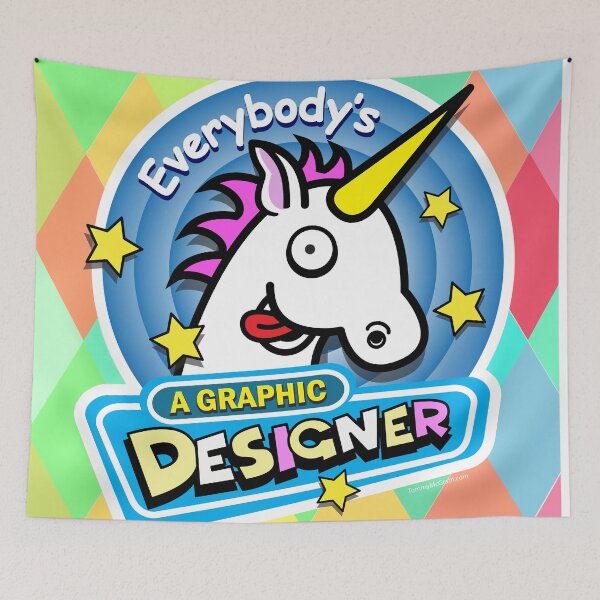 Item preview, Everybody's A Graphic Designer designed and sold by DelcoBoy.