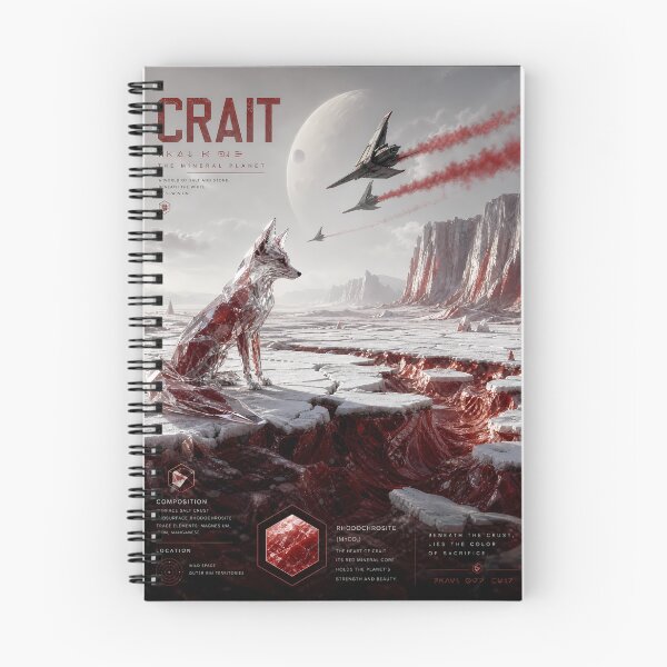 Item preview, Crait National Park designed and sold by FrontierCosmic.