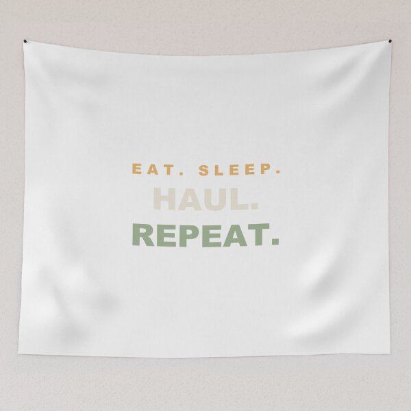 Item preview, Eat Sleep Haul Repeat - Funny Trucker Gift designed and sold by Spraxl.