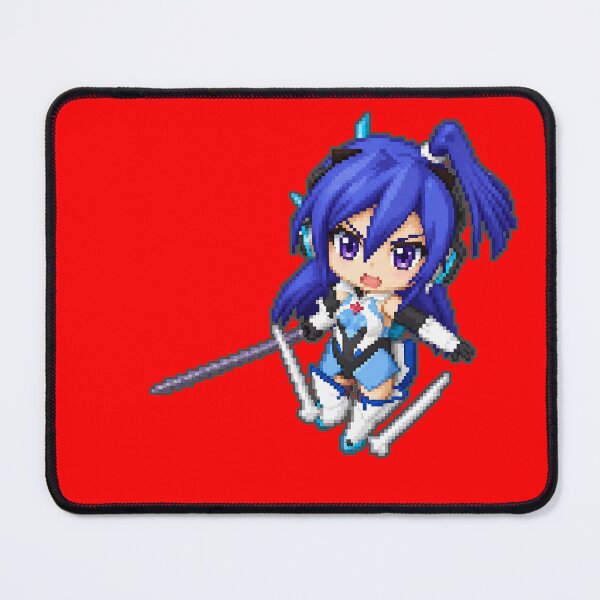 Item preview, pixel art illustration Tsubasa Kazanari Chibi Senki Zesshou Symphogear pixel art illustration designed and sold by sabartgunpla.