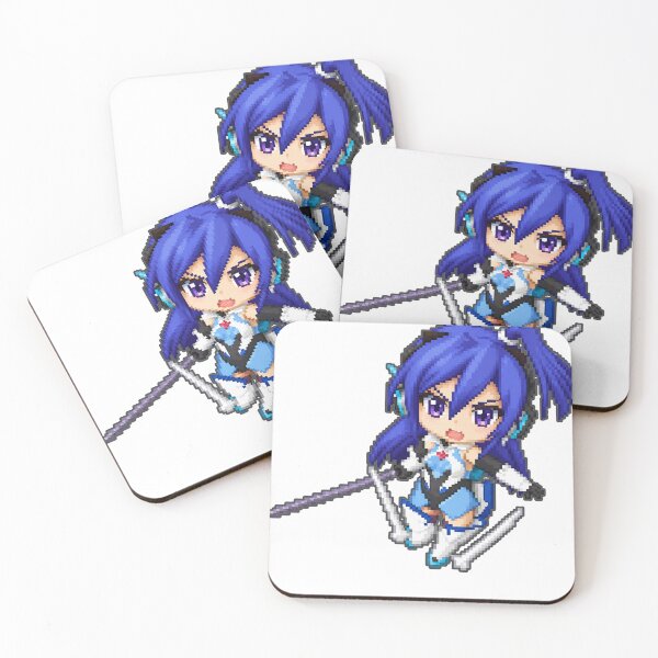 Item preview, pixel art illustration Tsubasa Kazanari Chibi Senki Zesshou Symphogear pixel art illustration  designed and sold by sabartgunpla.