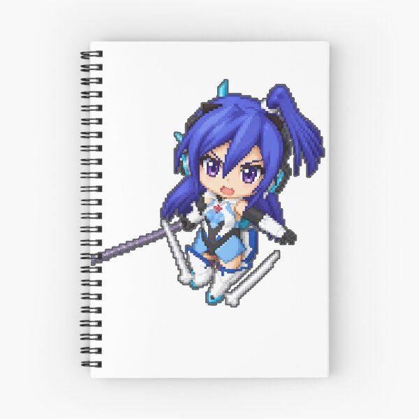 Item preview, pixel art illustration Tsubasa Kazanari Chibi Senki Zesshou Symphogear pixel art illustration  designed and sold by sabartgunpla.