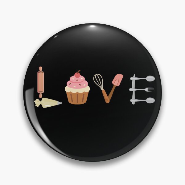 Item preview, LOVE Made of Kitchen Tools & Cupcake designed and sold by Shedronpanda.