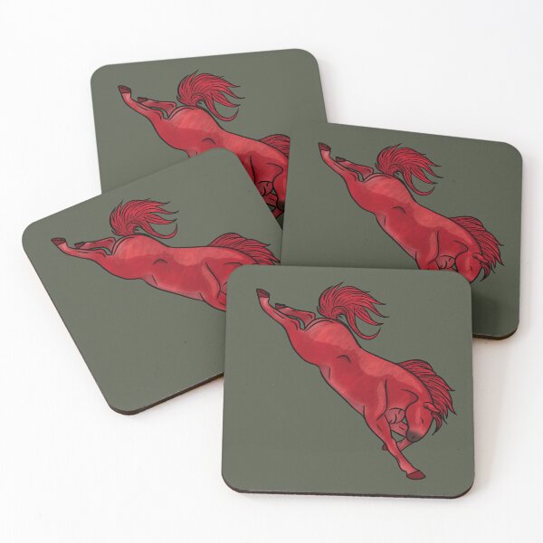 Item preview, Birthstone Bronc: Ruby designed and sold by Old Water Cryptid .