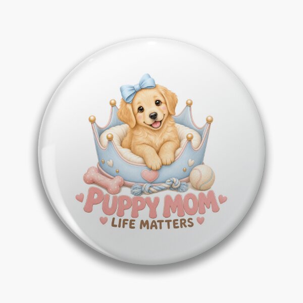 Item preview, Puppy Mom Life Matters designed and sold by zoughlal.