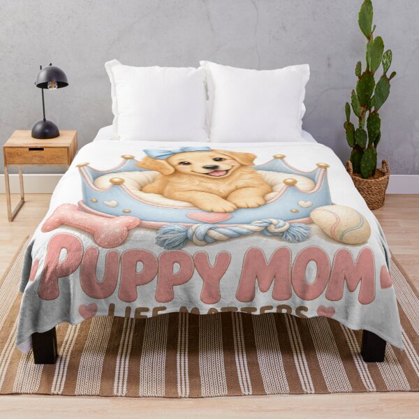Item preview, Puppy Mom Life Matters designed and sold by zoughlal.