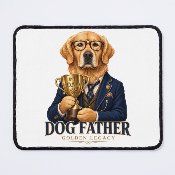 Item preview, Dog Father Golden Legacy designed and sold by zoughlal.