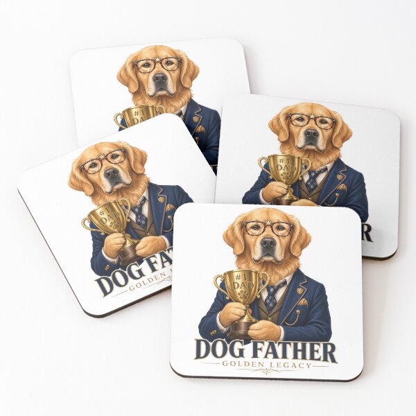 Item preview, Dog Father Golden Legacy designed and sold by zoughlal.