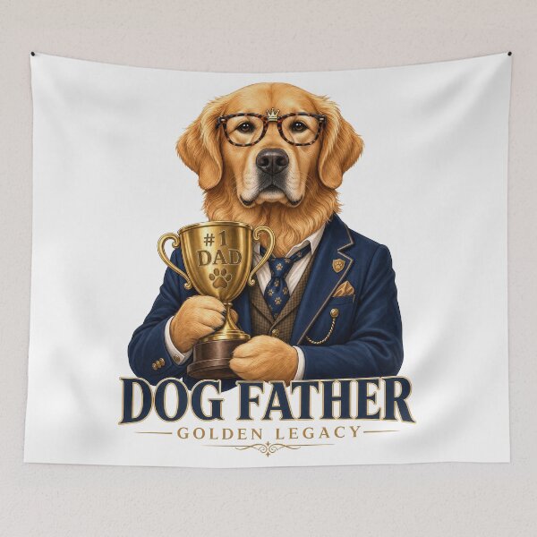 Item preview, Dog Father Golden Legacy designed and sold by zoughlal.