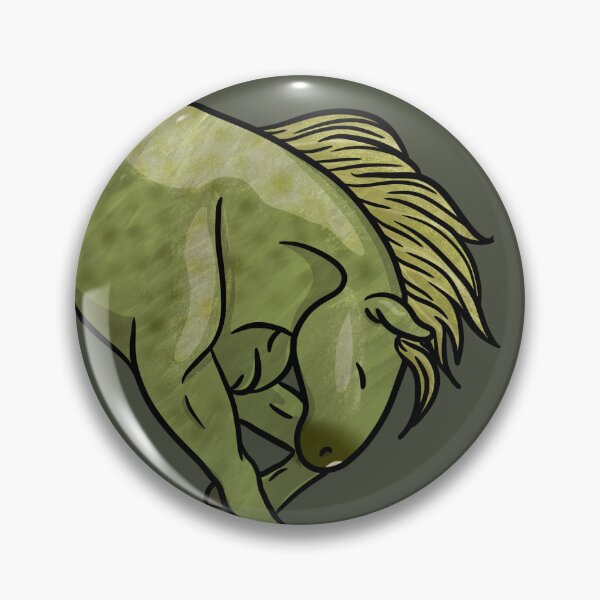 Item preview, Birthstone Bronc: Peridot designed and sold by Old Water Cryptid .