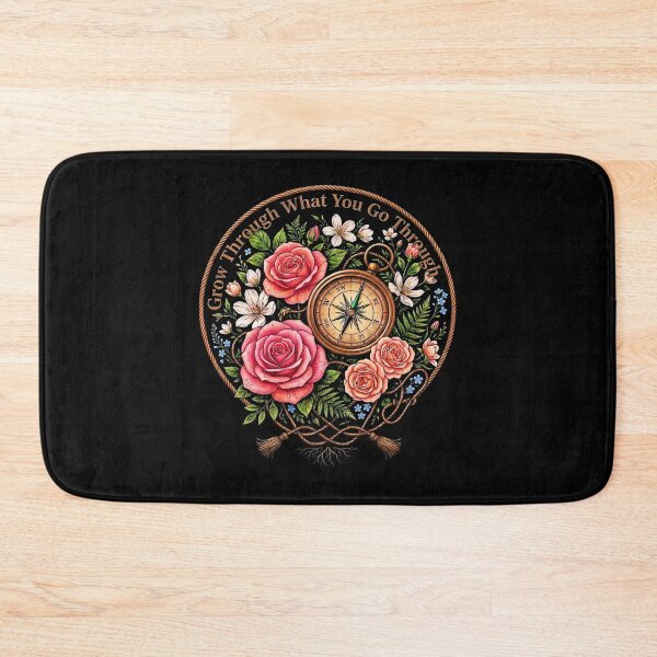 Item preview, grow through what you go through Motivational Quote Inspiration  designed and sold by gear-posters.