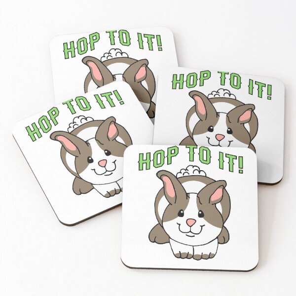 Item preview, Hop To It, Little Bunny! designed and sold by Mousepelt.