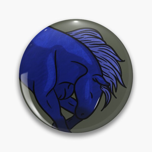 Item preview, Birthstone Bronc: Sapphire designed and sold by OWR-Artistry.