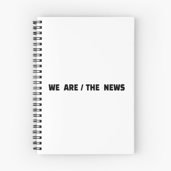 Item preview, WE ARE / THE NEWS  designed and sold by Piss Take .