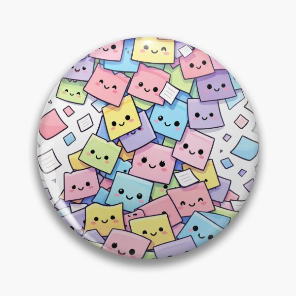 Item preview, Sticky Notes Sticker Kawaii Office Organization Aesthetic for Students & Productivity Lovers designed and sold by CutePrintCorner.