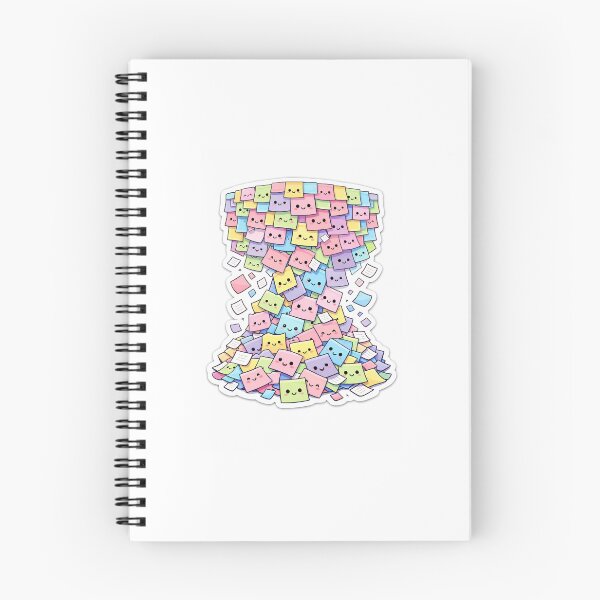 Item preview, Sticky Notes Sticker Kawaii Office Organization Aesthetic for Students & Productivity Lovers designed and sold by CutePrintCorner.