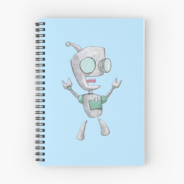 Aperçu de l'œuvre Gir (Le robot le plus performant et le plus compétent au monde !) Invader Zim créée et vendue par GrudleBay.