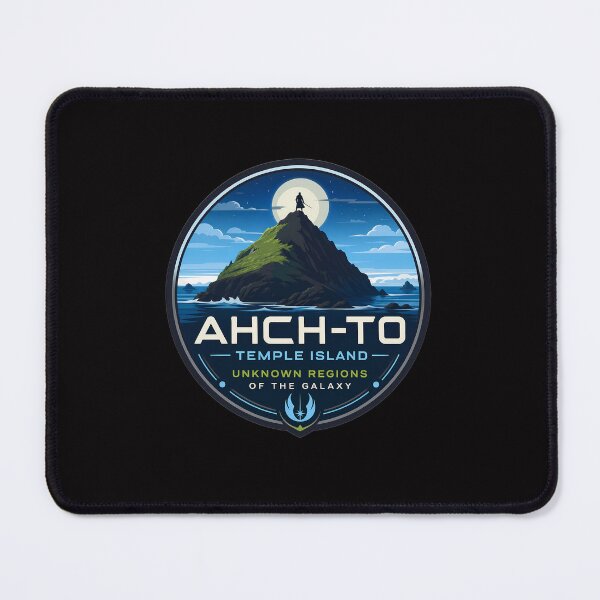 Item preview, Ahch-To - Temple Island designed and sold by FrontierCosmic.