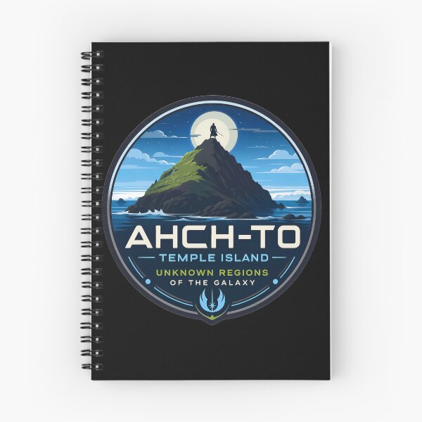 Item preview, Ahch-To - Temple Island designed and sold by FrontierCosmic.
