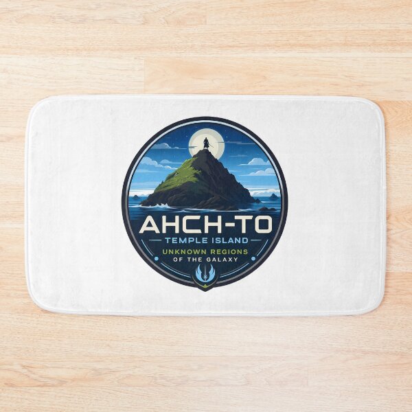 Item preview, Ahch-To - Temple Island designed and sold by FrontierCosmic.