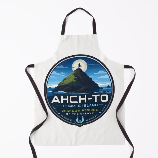 Item preview, Ahch-To - Temple Island designed and sold by FrontierCosmic.