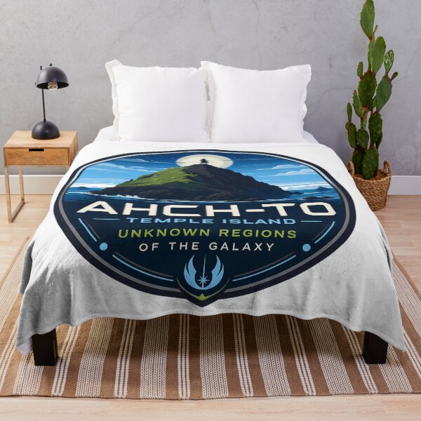 Item preview, Ahch-To - Temple Island designed and sold by FrontierCosmic.