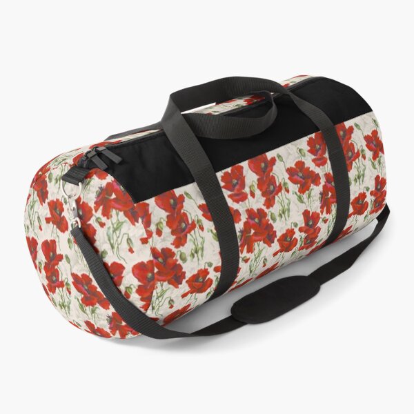 Item preview, Vibrant Red Poppy Floral Pattern designed and sold by The Ravens Ballad.