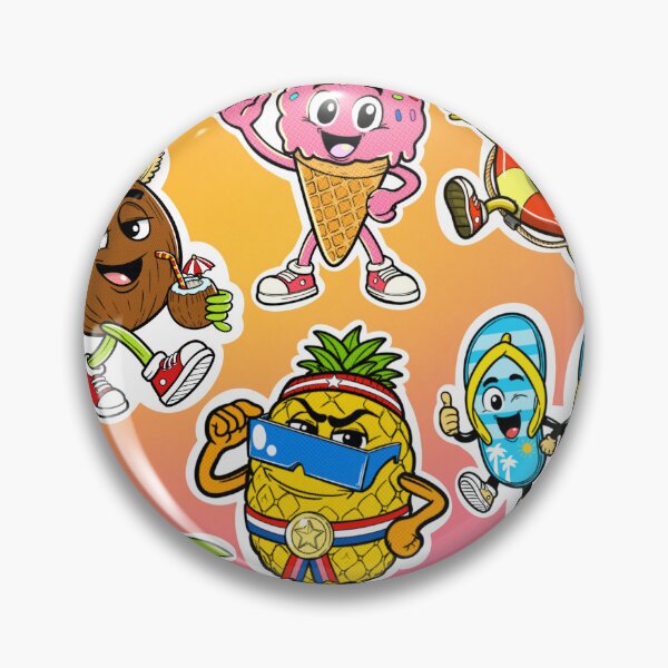 Item preview, Cute Summer Sticker Pack designed and sold by ben.comictell.