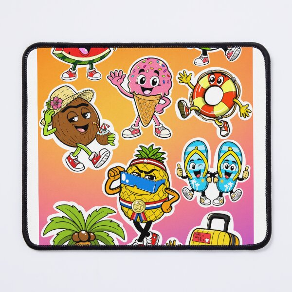 Item preview, Cute Summer Sticker Pack designed and sold by ben.comictell.
