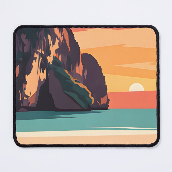 Item preview, Phi Phi Islands - Thailand Retro Sunset Collection designed and sold by Spirit of Siam.