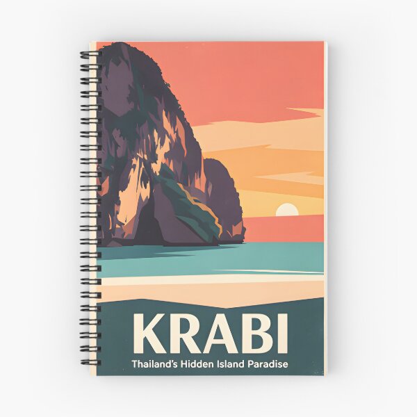 Item preview, Phi Phi Islands - Thailand Retro Sunset Collection designed and sold by Spirit of Siam.