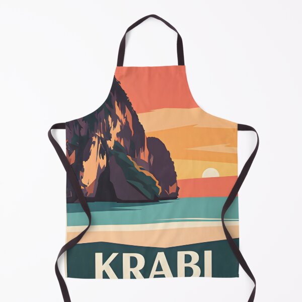Item preview, Phi Phi Islands - Thailand Retro Sunset Collection designed and sold by Spirit of Siam.