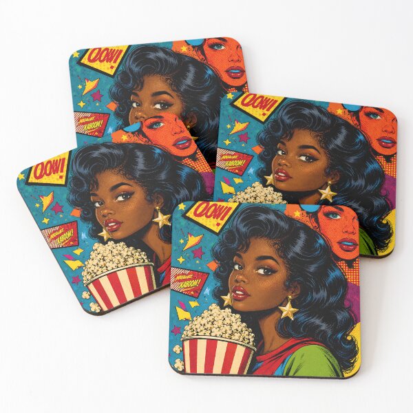 Item preview, Ooh! Movie Night Pop Art designed and sold by BooksandBats.
