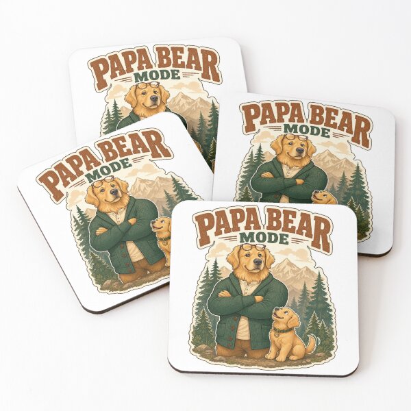 Item preview, Golden Papa Bear Mode designed and sold by zoughlal.