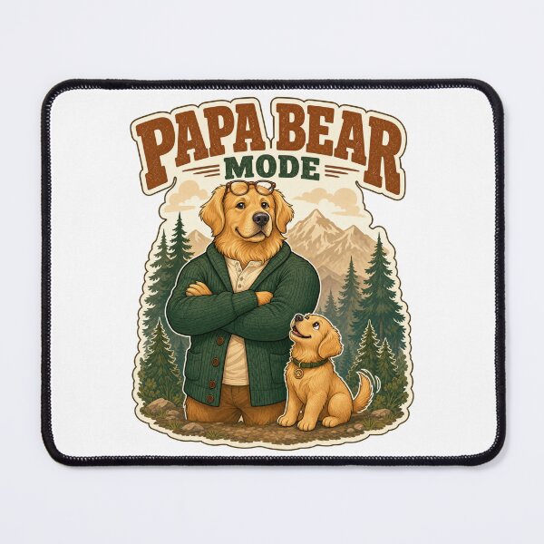 Item preview, Golden Papa Bear Mode designed and sold by zoughlal.