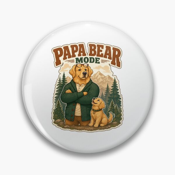 Item preview, Golden Papa Bear Mode designed and sold by zoughlal.