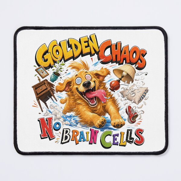 Item preview, Golden Chaos No Brain Cells designed and sold by zoughlal.