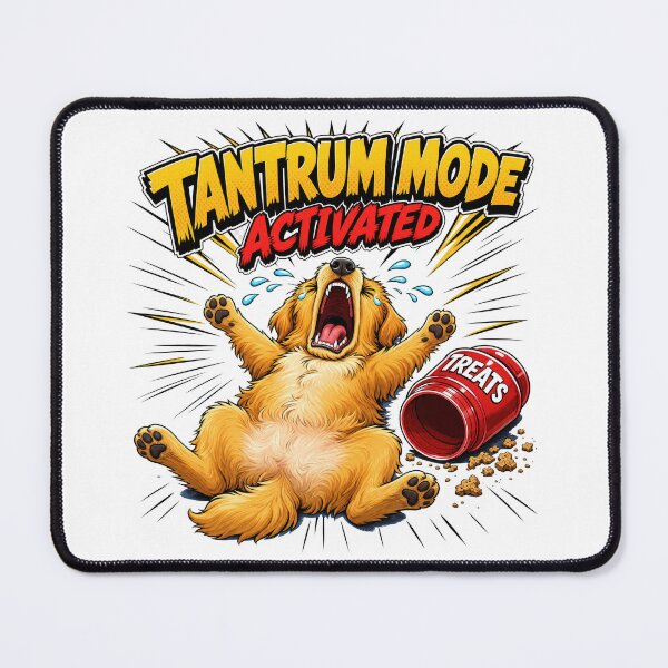 Item preview, Golden Retriever Tantrum Mode designed and sold by zoughlal.