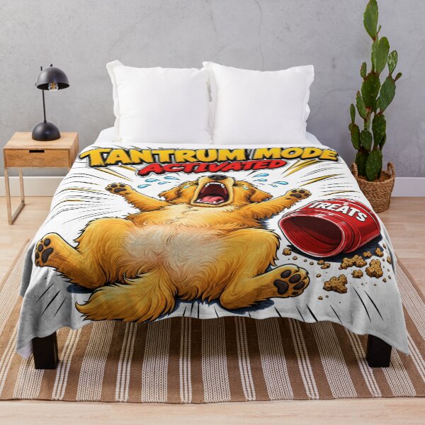 Item preview, Golden Retriever Tantrum Mode designed and sold by zoughlal.